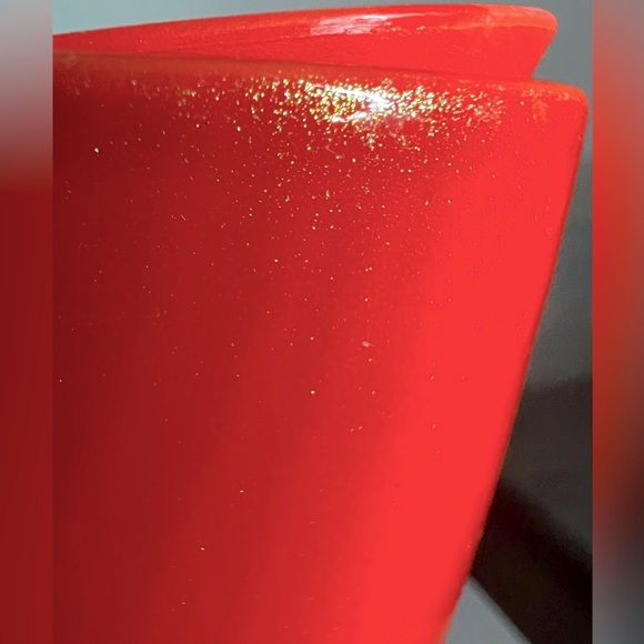 Starbucks Holiday 2020 Ceramic Mug Red With Gold Sparkles BNWT - Picture 3 of 6